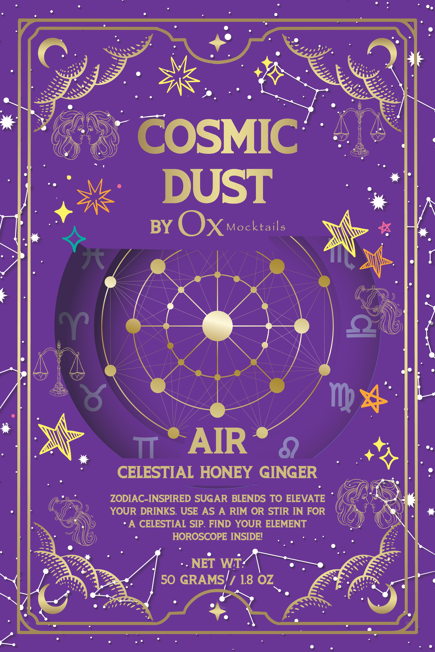 Cosmic Dust – Air Signs (Celestial Honey Ginger)
