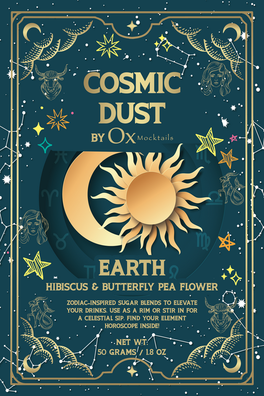 Cosmic Dust – Earth Signs (Butterfly Pea Flower & Hibiscus)