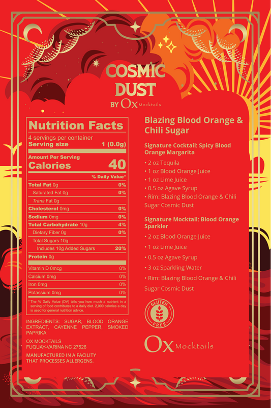 Cosmic Dust – Fire Signs (Blood Orange & Chili Sugar)